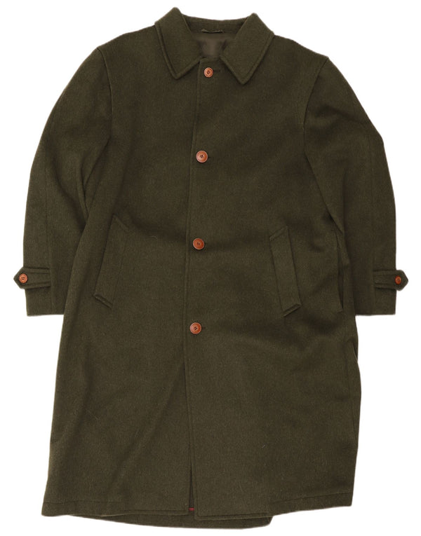 Abrigo holgado para hombre Loden EU 48 Lana verde medio