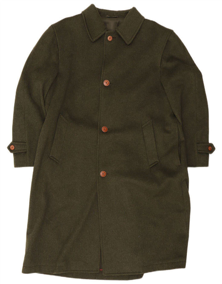 Abrigo holgado para hombre Loden EU 48 Lana verde medio