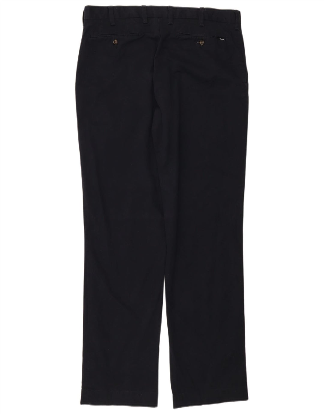 POLO RALPH LAUREN Pantalón chino recto para hombre W34 L34 Azul marino