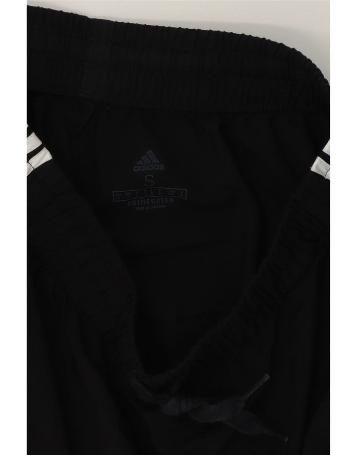 ADIDAS Mens Tracksuit Trousers Joggers Small Black Colourblock Polyester Vintage Adidas and Second-Hand Adidas from Messina Hembry 