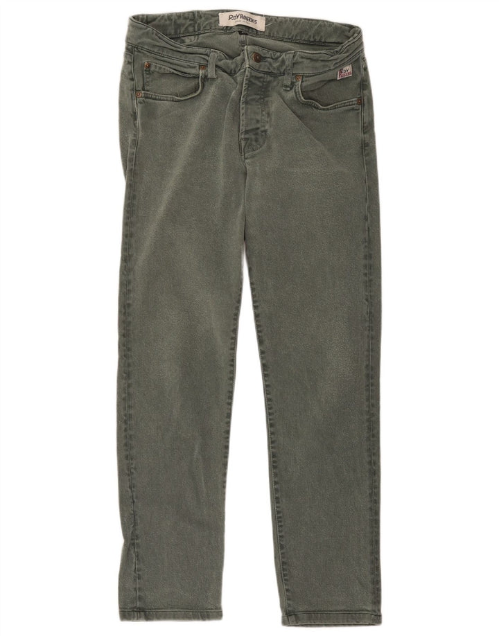 Vaqueros rectos para hombre Roy Rogers W34 L28 Lyocell verde