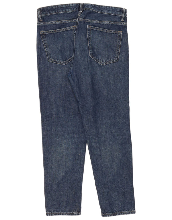 Zara Vaqueros cónicos para hombre EU 42 Large W32 L28 Azul