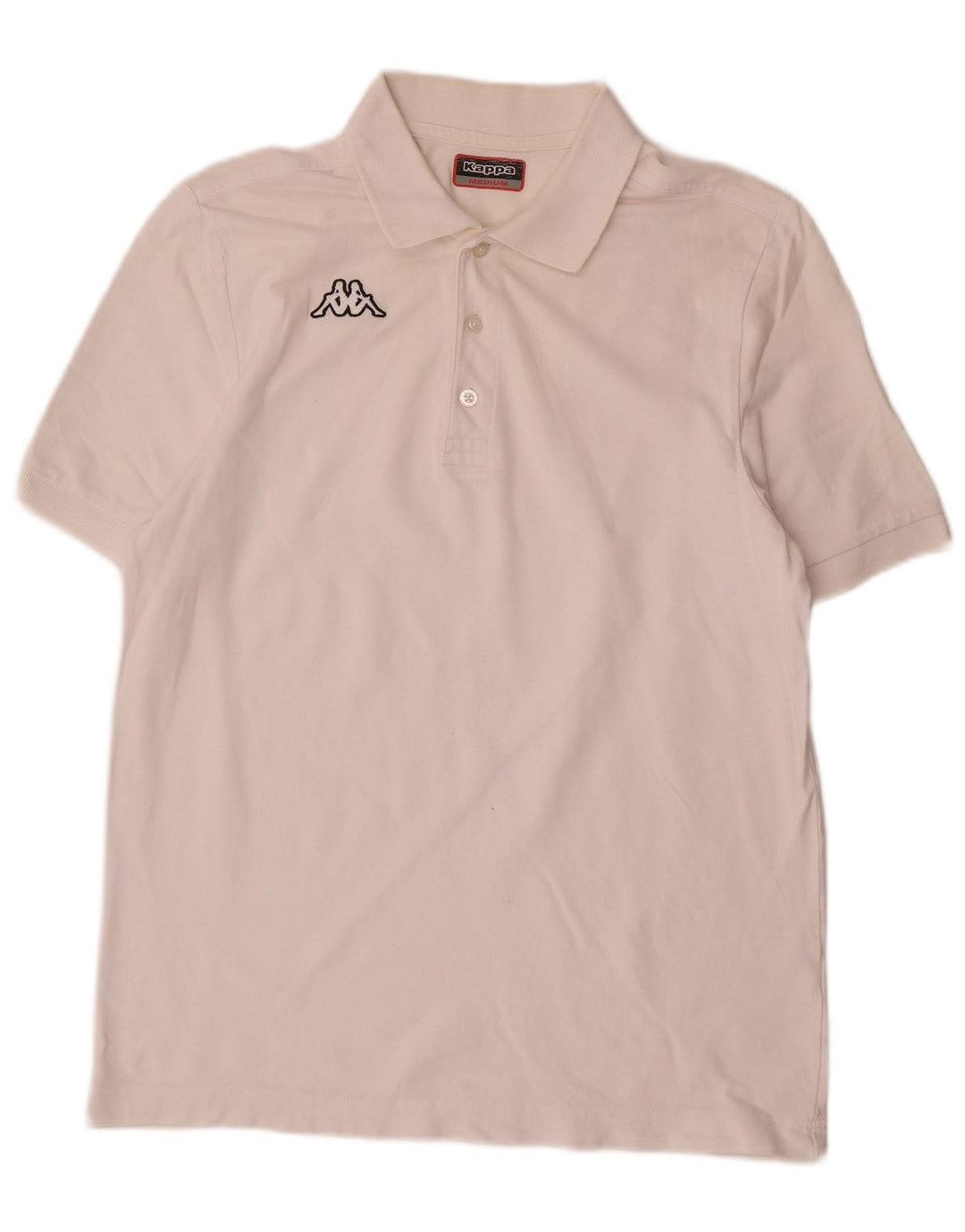 Polo Kappa Hombre Medium Blanco