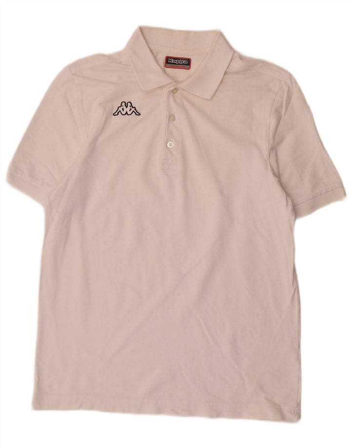 Polo Kappa Hombre Medium Blanco