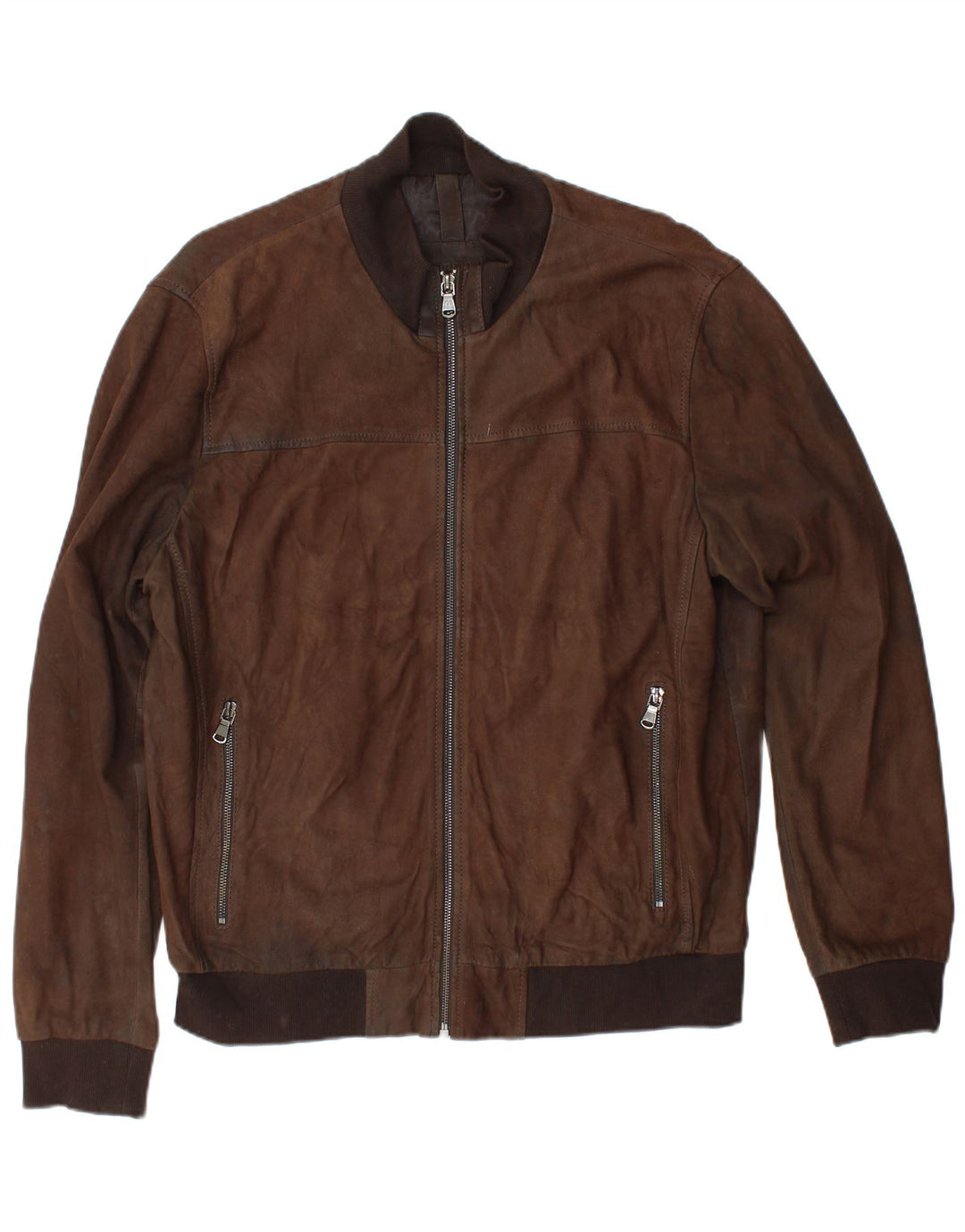 CONBIPEL Chaqueta de cuero para hombre IT 56 2XL Cuero marrón