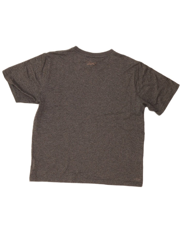 Camiseta Reebok Hombre Top Gris Medio Poliéster