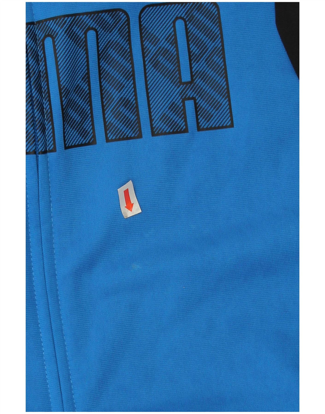 Puma - Chaqueta de chándal con gráfico para niños, 13-14 años, color azul