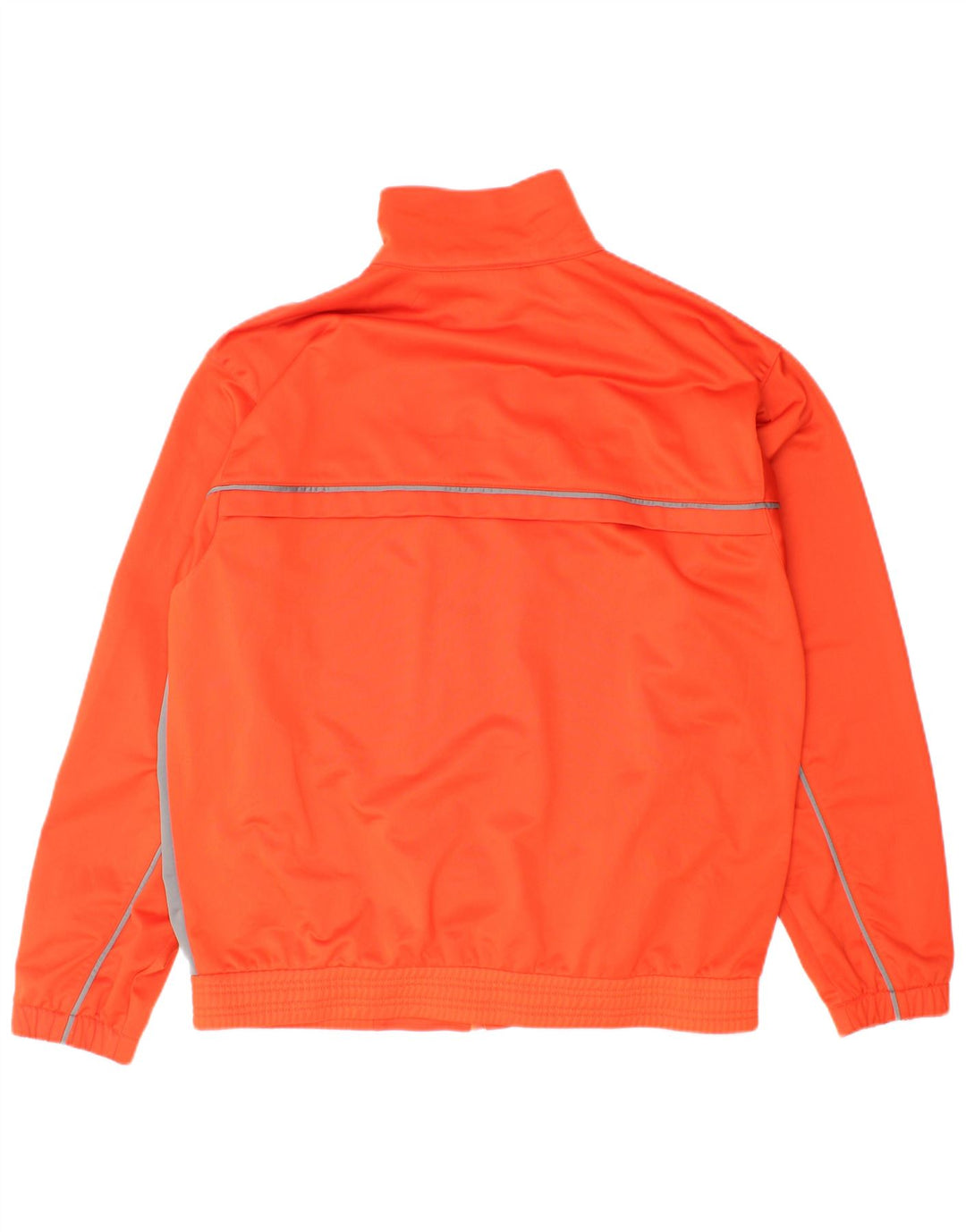 Asics Hombre Chándal Top Jacket Medio Naranja Colorblock Poliéster