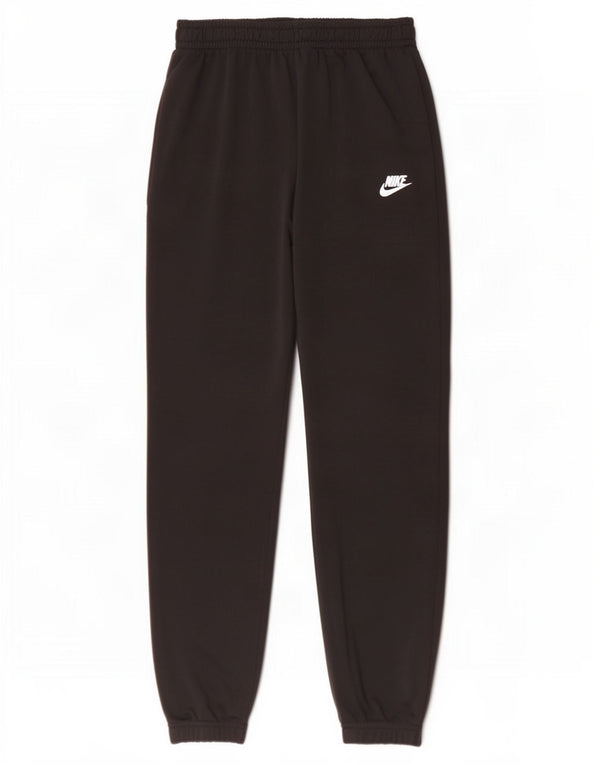 Nike Pantalones de chándal de ajuste estándar para niños, 13-14 años, XL, negro