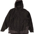 Helly Hansen - Chaqueta cortavientos con capucha para hombre, talla 40, color negro