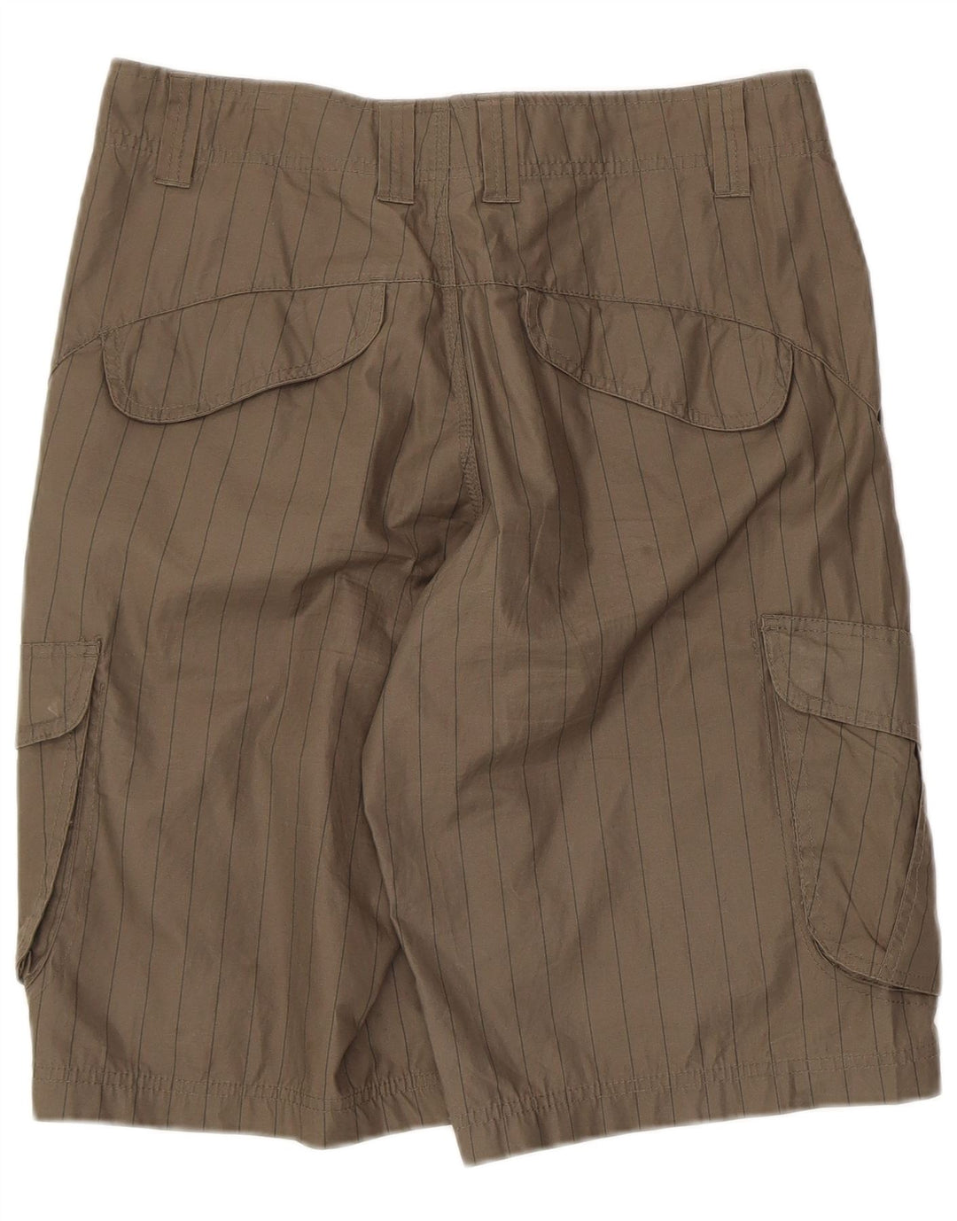 Tribord Shorts Cargo Hombre W31 Algodón Caqui Mediano A Rayas