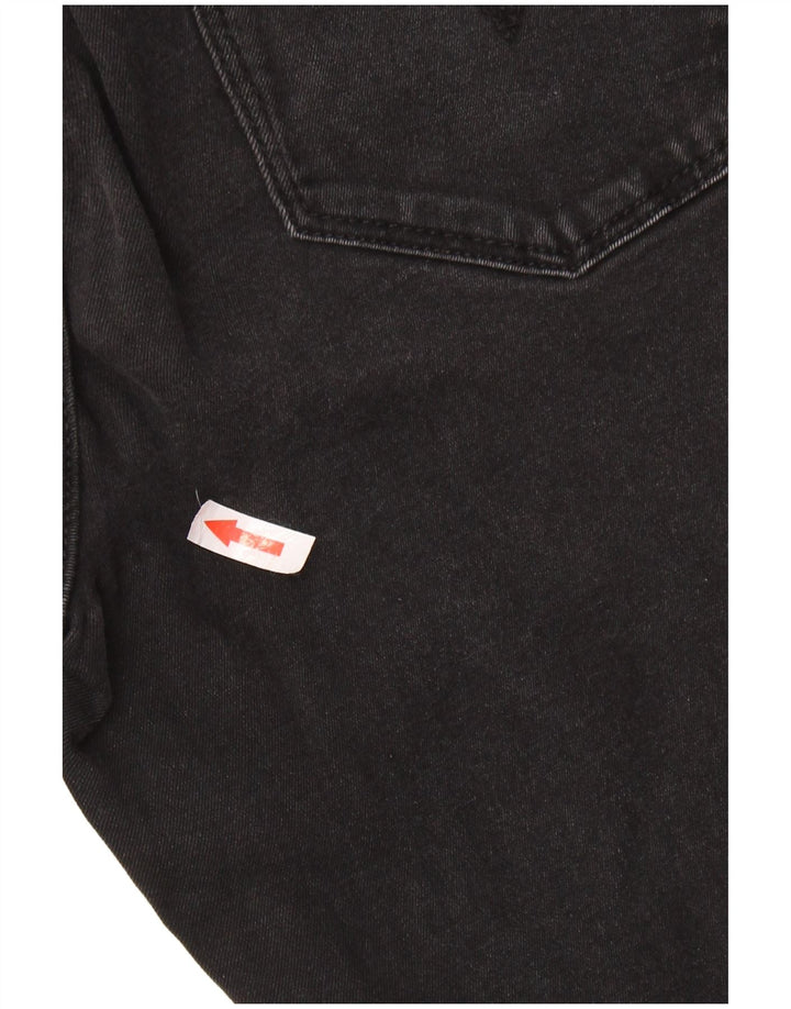 LEVI'S Vaqueros súper ajustados 710 para mujer W27 L28 Algodón negro