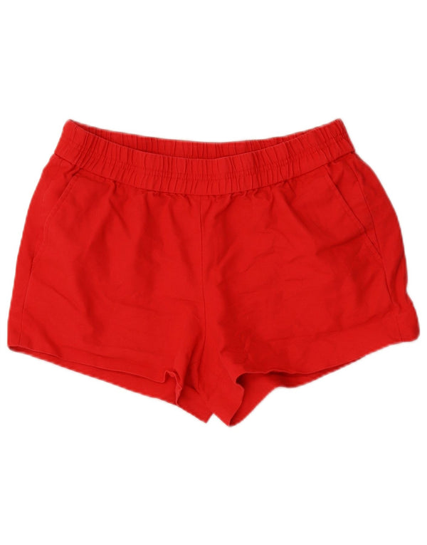J. Crew Pantalones cortos deportivos para mujer US 6 Medium W28 Algodón rojo