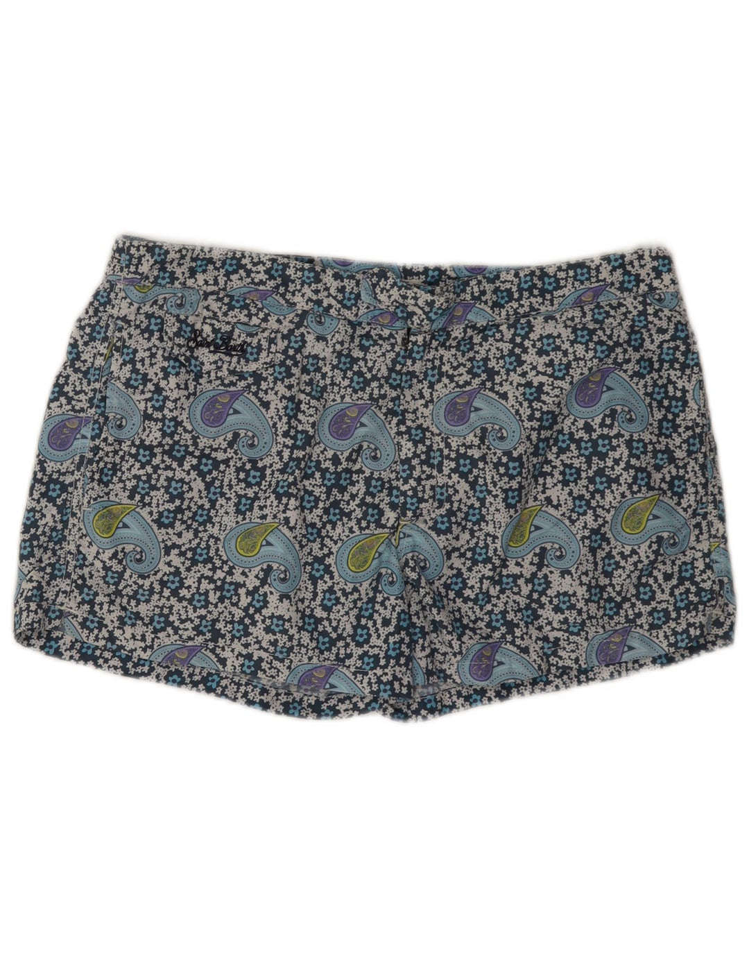 MC2 SAINT BARTH Bañador Hombre Large Azul Paisley Poliamida