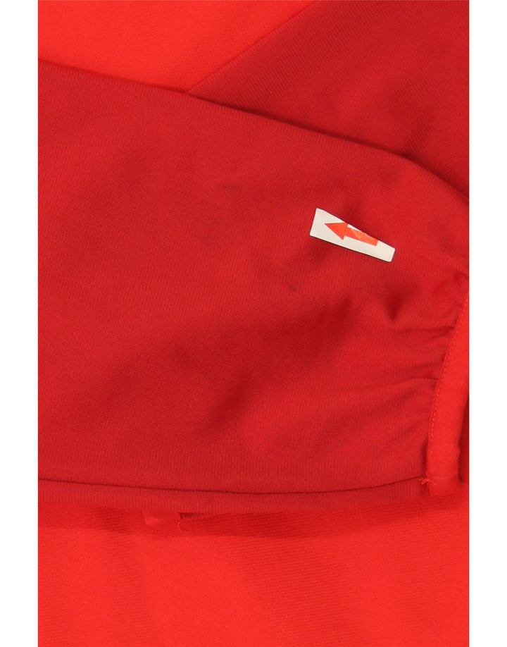 Puma - Chaqueta de chándal con gráfico para niños, 15-16 años, color rojo