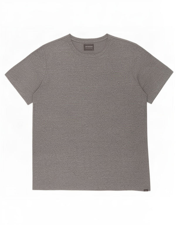 Eddie Bauer Camiseta para hombre Top 2XL Gris Algodón