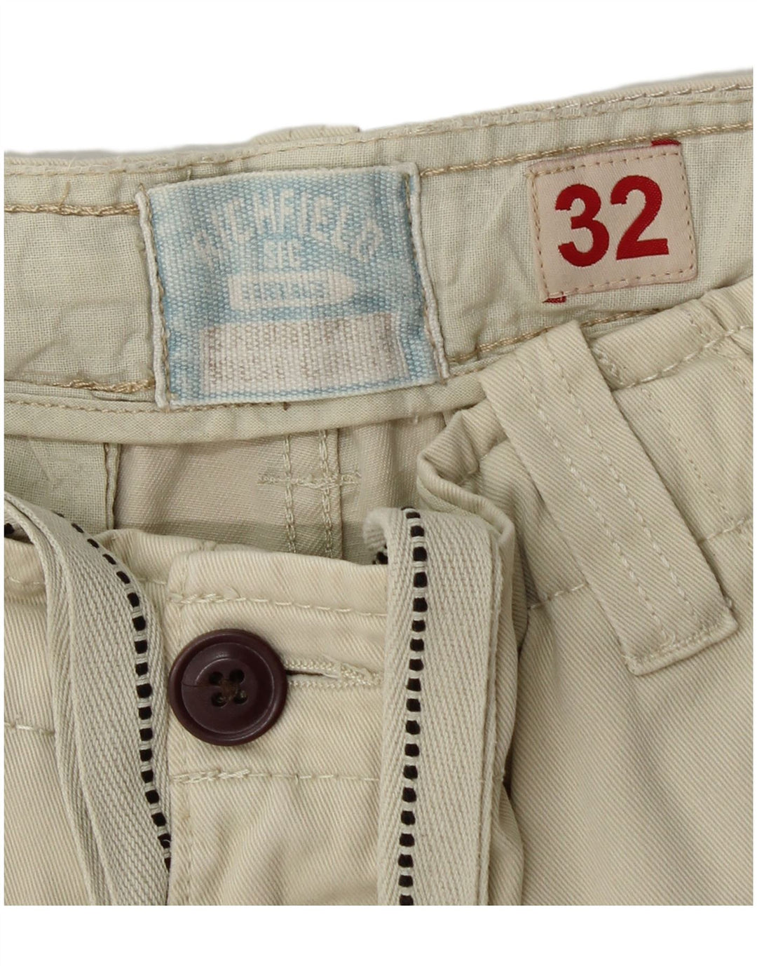 Pantalones cortos cargo Richfield para hombre W32 gris medio