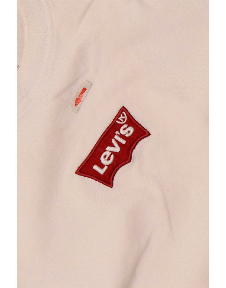 Levi's Hombre Vintage Fit Camiseta Top Algodón Blanco Mediano