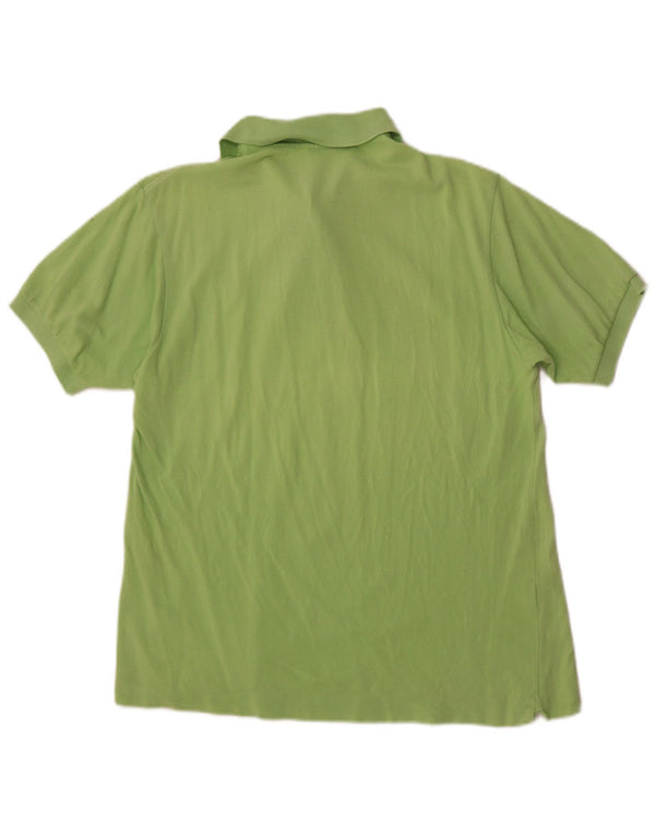 Polo Lacoste para hombre talla 4 algodón verde medio
