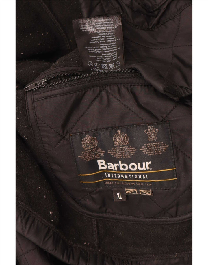 Barbour Chaqueta acolchada para hombre UK 42 XL Poliamida negra