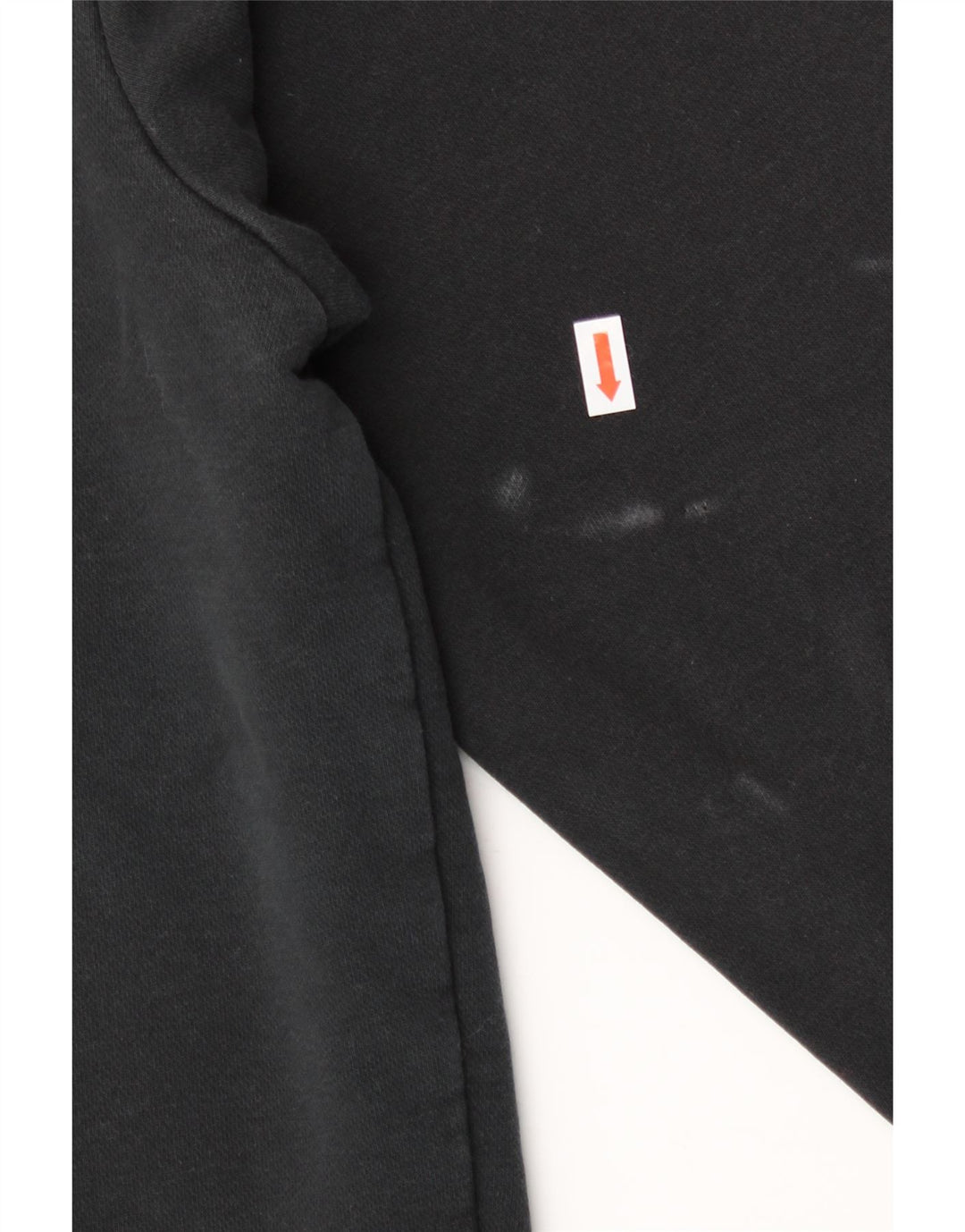 NIKE Hombre Sudadera Gráfica Jumper XS Algodón Negro