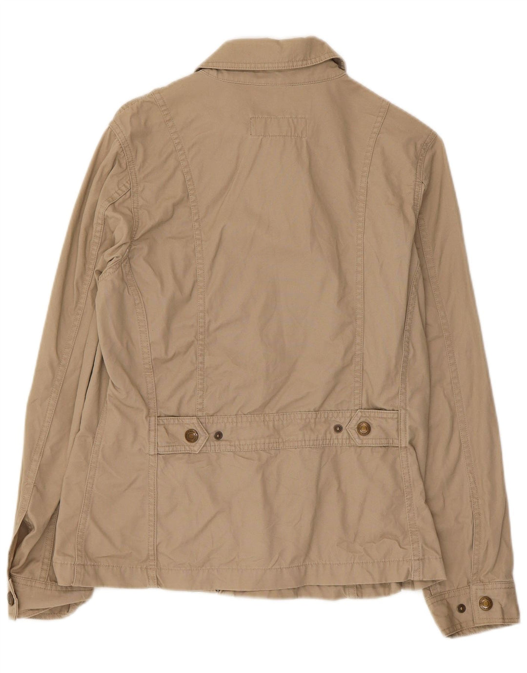 Eddie Bauer Chaqueta utilitaria para mujer Reino Unido 12 Algodón beige medio