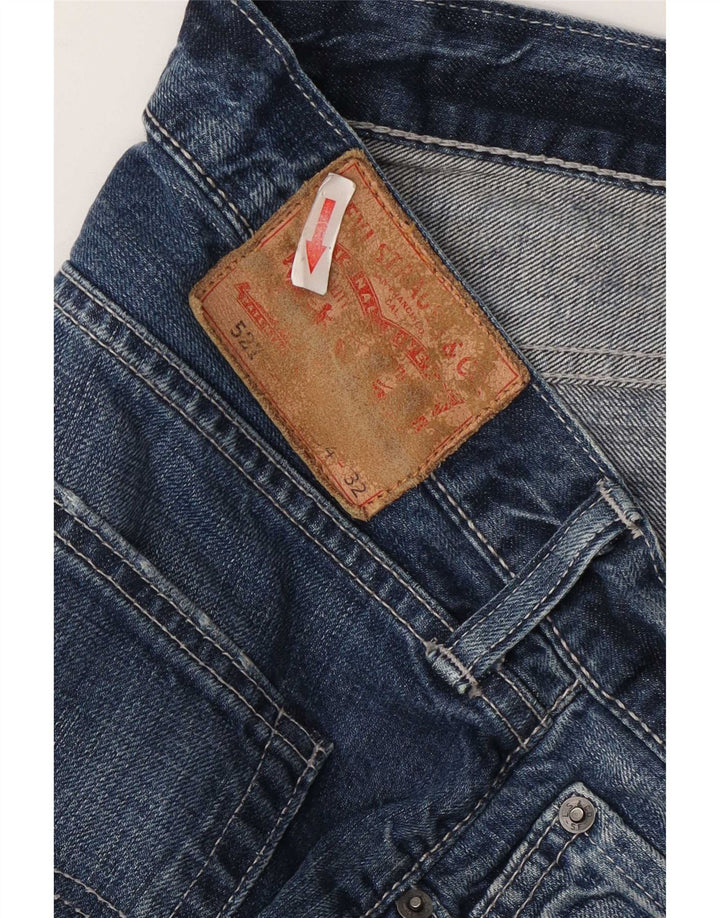 Levi's Hombre 527 Vaqueros Bootcut W34 L32 Algodón Azul