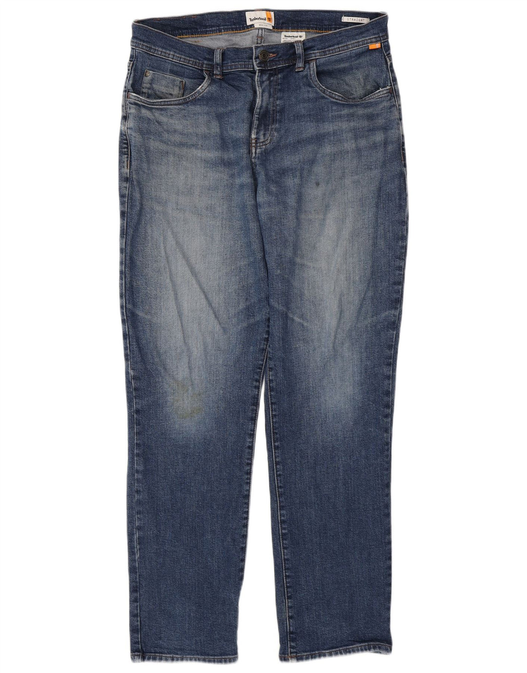 Timberland Jeans rectos para hombre W34 L32 Algodón azul