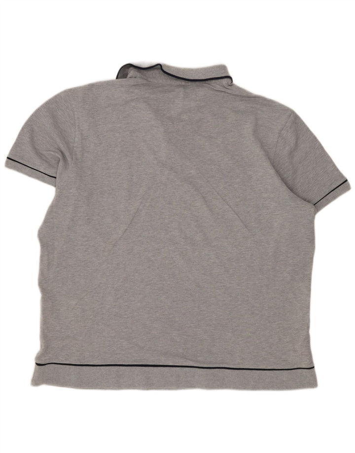 Polo Lacoste Hombre Regular Fit Talla 6 XL Algodón Gris