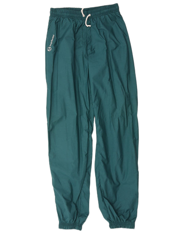 Sergio Tacchini Pantalón De Chándal Hombre Joggers IT 48 Algodón Verde Medio
