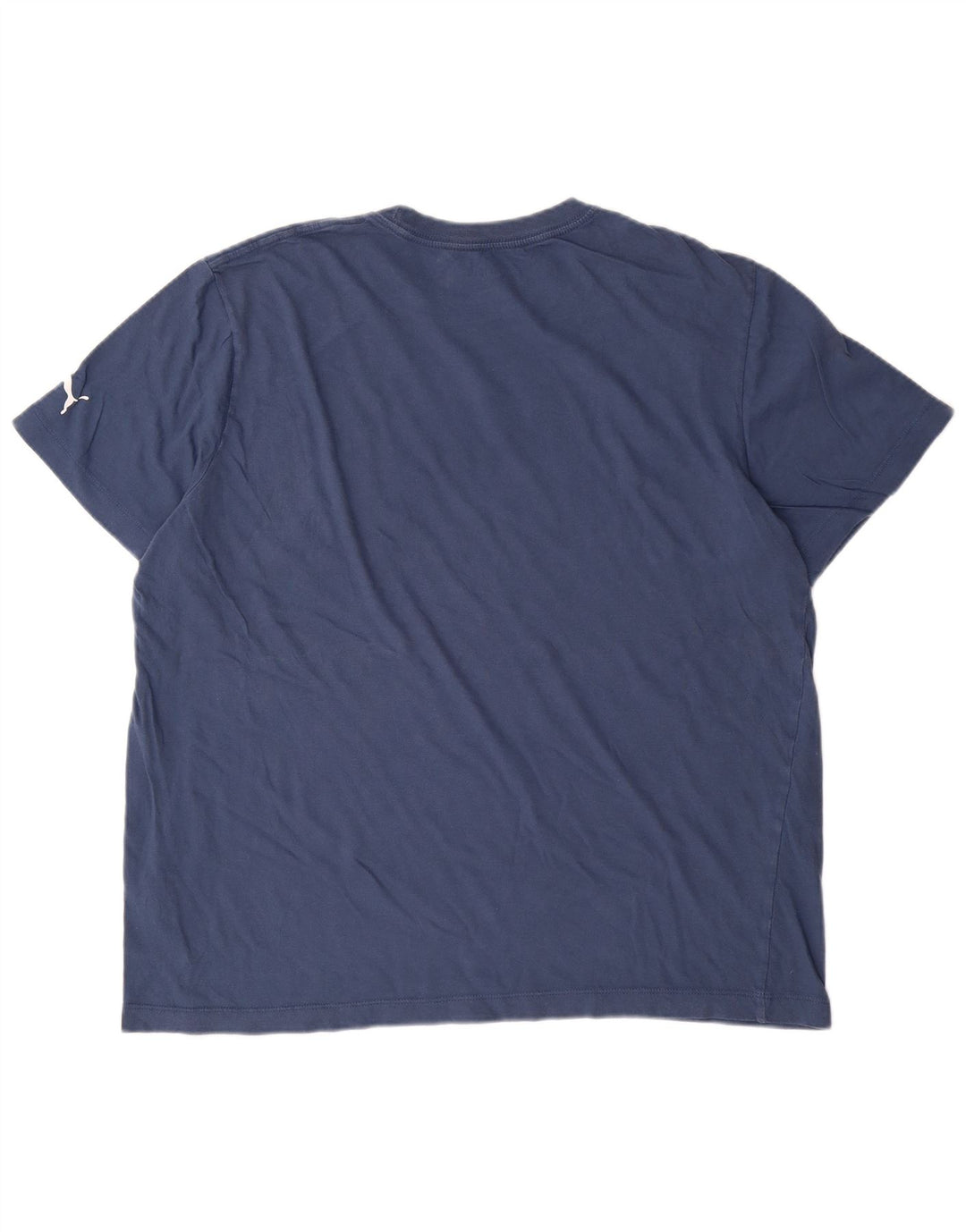 PUMA Camiseta gráfica para hombre Top XL Algodón azul