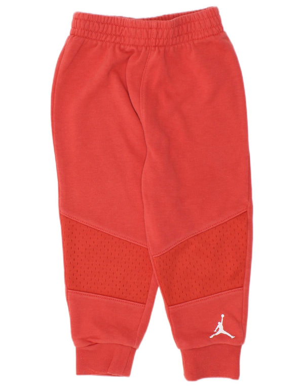 Jordan Joggers - Pantalón de chándal para bebé (18-24 meses), color rojo