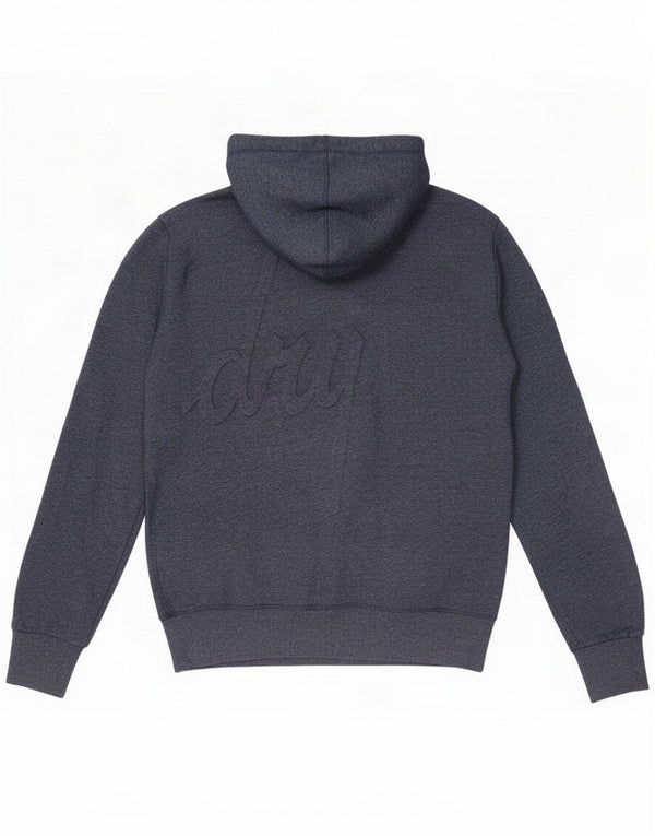 Superdry Jersey con capucha gráfica para hombre XL Algodón moteado azul marino