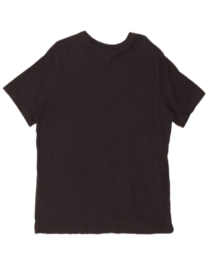 NIKE Camiseta Hombre Top XL Algodón Negro