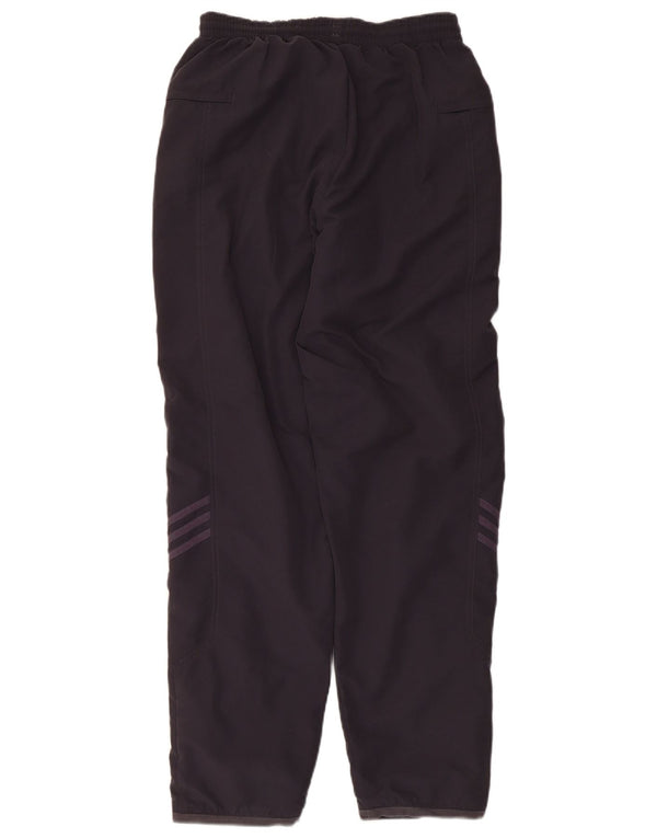 Adidas Pantalones de chándal para mujer UK 10 Small Azul marino Poliéster