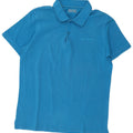 Polo Lotto Hombre Grande Azul Algodón