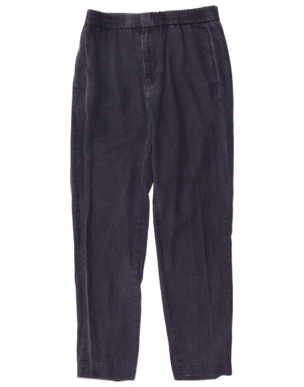 Pantalones chinos rectos para hombre Cos EU 48 Medium W30 L29 Azul marino Lyocell