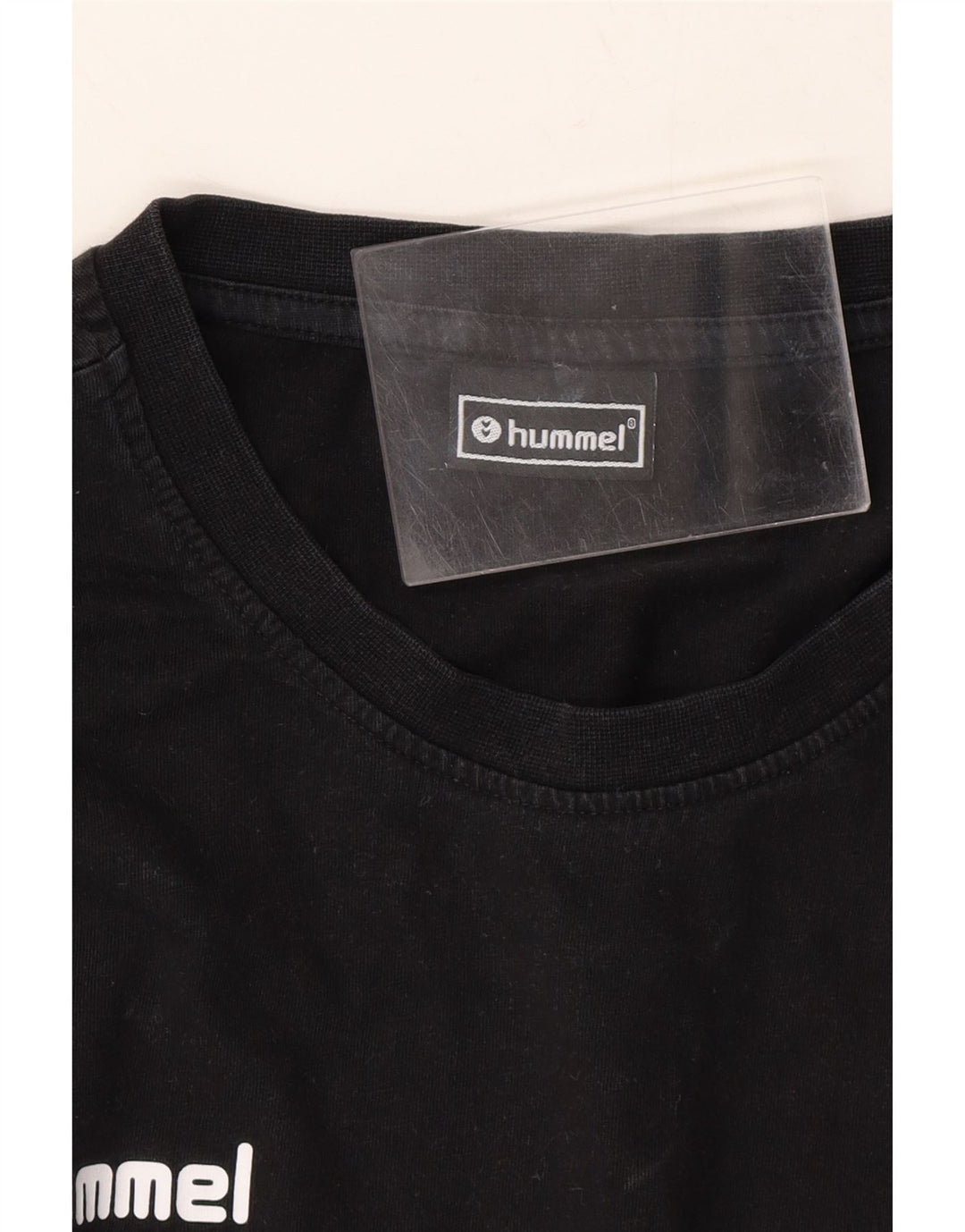 HUMMEL Mens Graphic T-Shirt Top Large Black Cotton Vintage Hummel and Second-Hand Hummel from Messina Hembry 