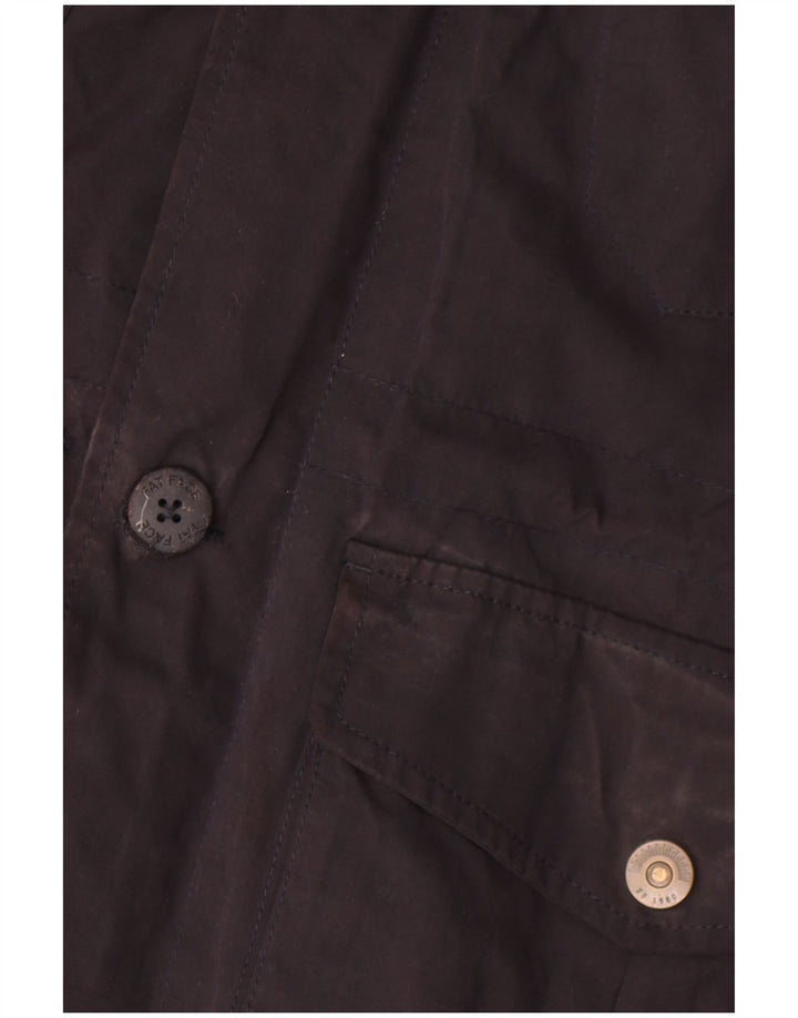 Chaqueta utilitaria con capucha para hombre Fat Face UK 36 Small Azul marino Poliéster