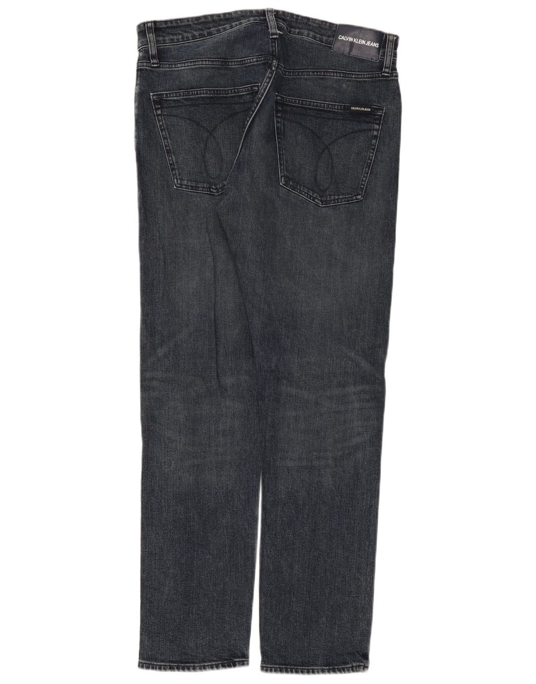 Calvin Klein Jeans rectos para hombre W32 L32 Algodón gris