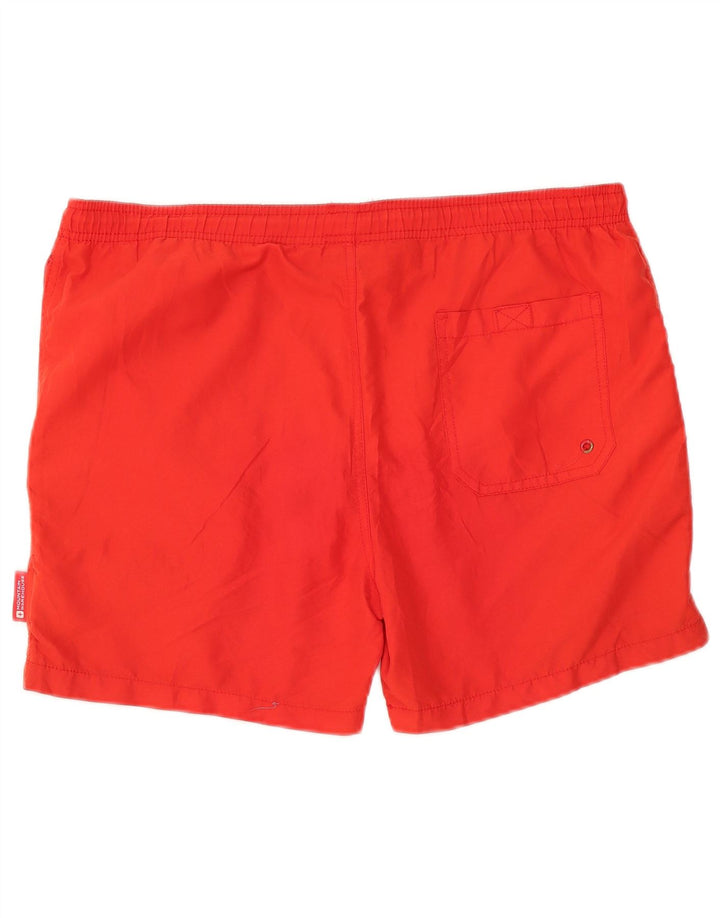 Bañador para hombre Mountain Warehouse Shorts de poliéster rojo mediano