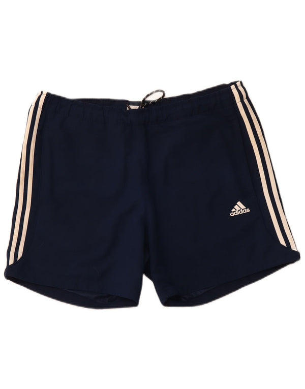 ADIDAS Pantalones cortos deportivos Climalite para hombre Poliéster azul marino grande