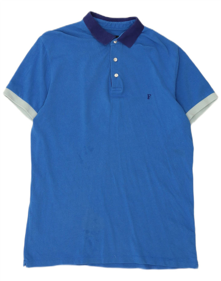 FRENCH CONNECTION Polo Hombre XL Algodón Azul