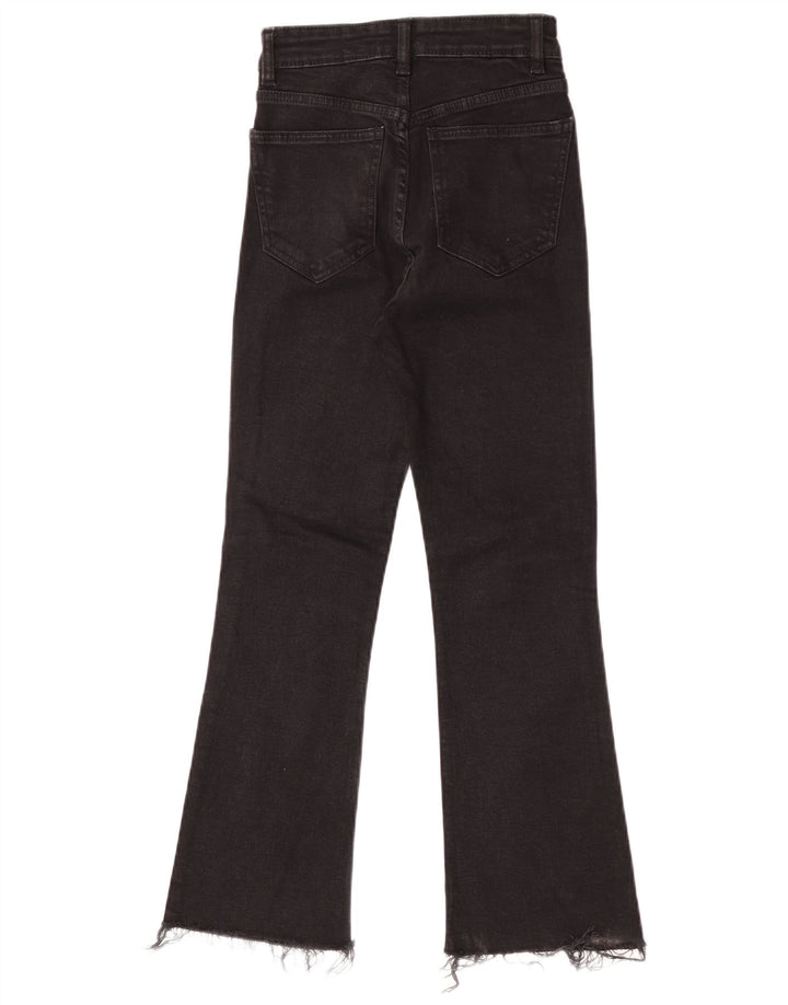 Zara Vaqueros Bootcut Mujer EU 34 2XS W24 L25 Negro