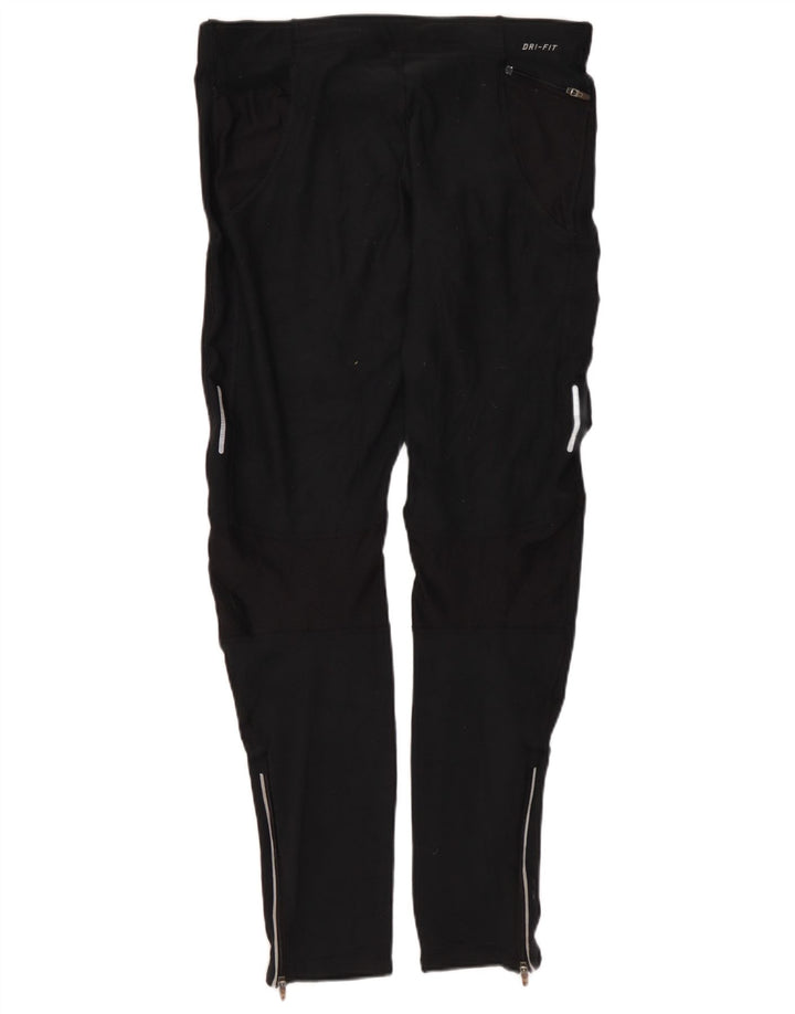 NIKE Leggings Dri Fit para mujer UK 40 Mediano Negro Poliéster