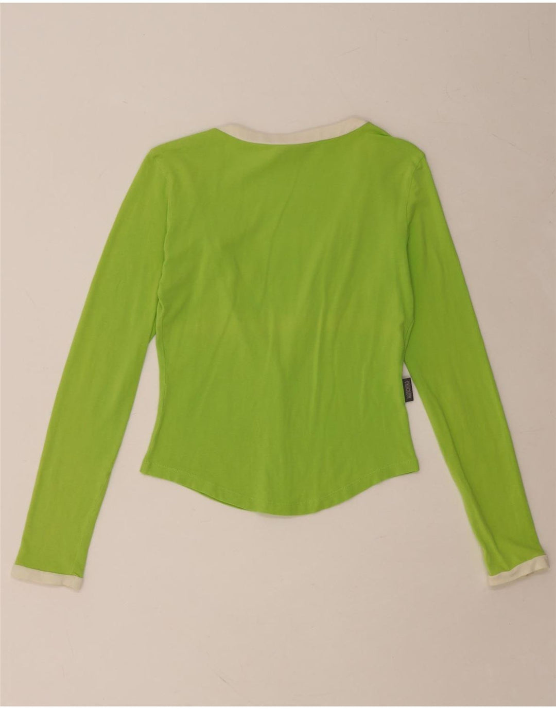 MOSCHINO Cárdigan para mujer UK 44 Verde medio