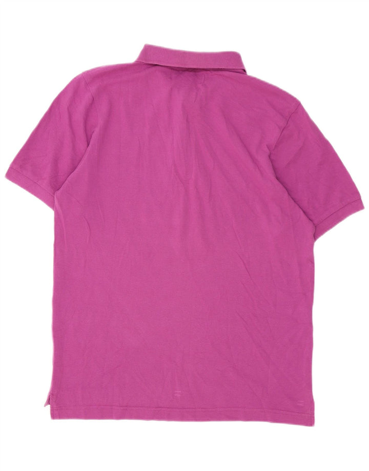 Kappa Polo Hombre Small Morado Algodón
