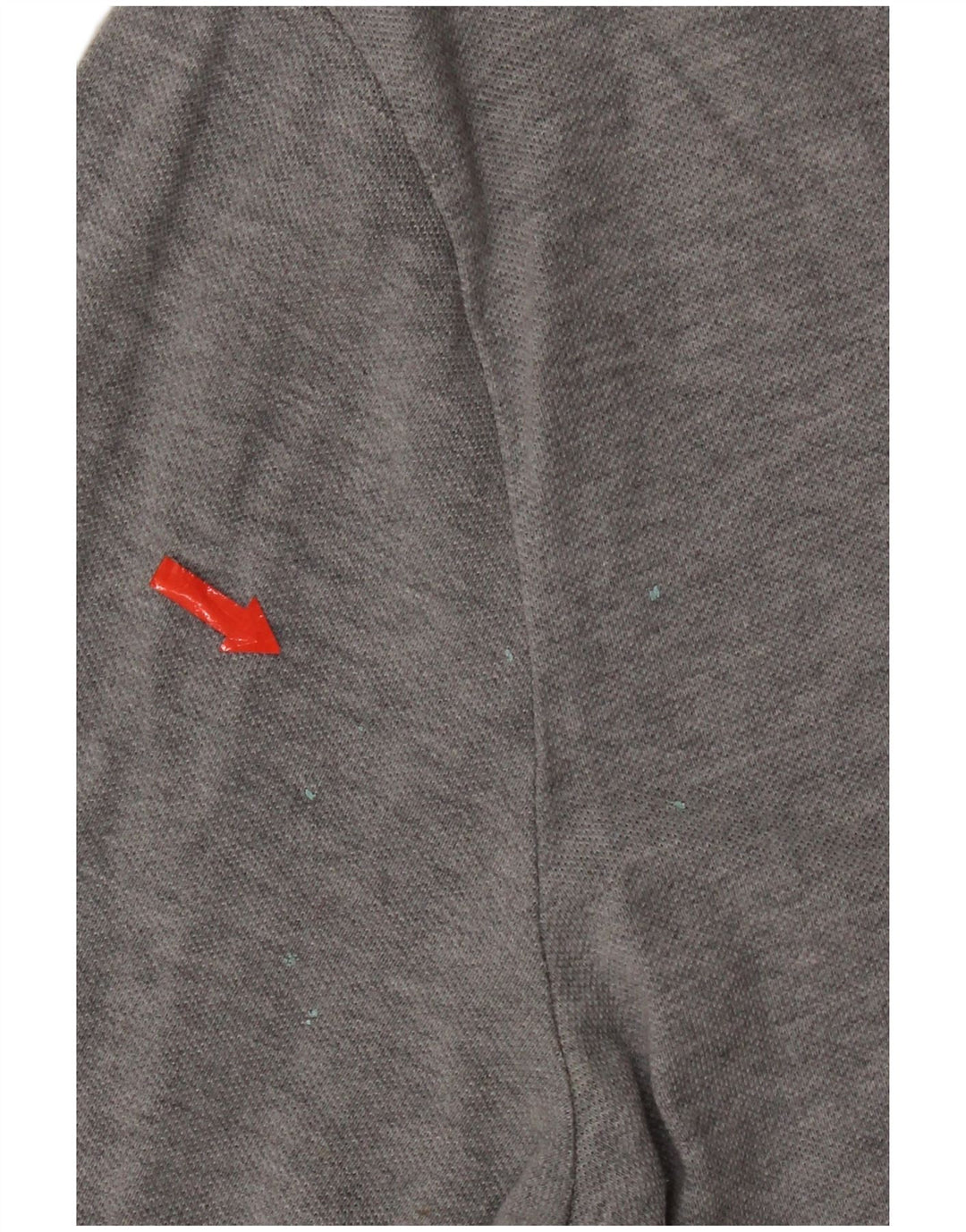 Nike Polo Hombre XL Algodón Moteado Gris