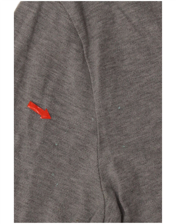 Nike Polo Hombre XL Algodón Moteado Gris