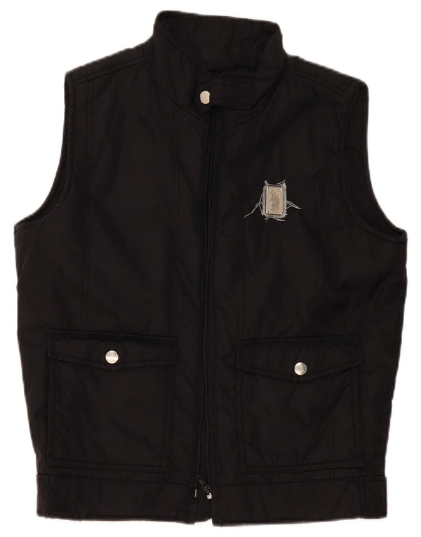Refrigue Chaleco acolchado para hombre UK 36 Small Black Nylon